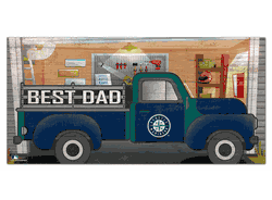 Seattle Mariners Best Dad Truck 6x12 Sign