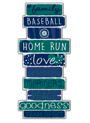 Seattle Mariners Celebrations Stack 24" Sign