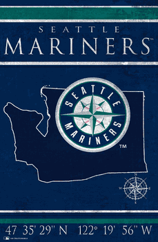 Seattle Mariners Coordinates 17x26