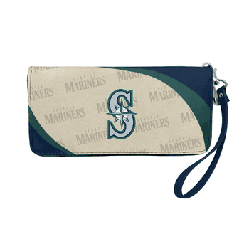Seattle Mariners Curve Zip Organizer Wallet