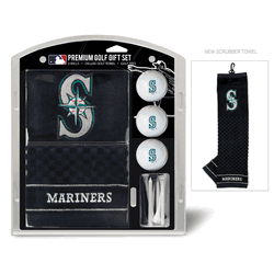 Seattle Mariners Embroidered Towel Golf Gift Set