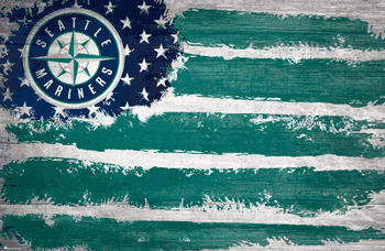 Seattle Mariners Flag 17x26