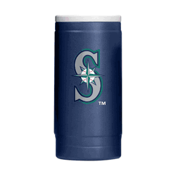 Seattle Mariners Flipside Powder Coat Slim Can Coolie