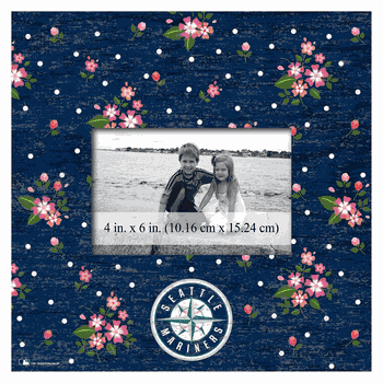 Seattle Mariners Floral 10x10 Frame
