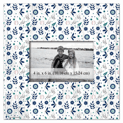 Seattle Mariners Floral Pattern 10x10 Frame