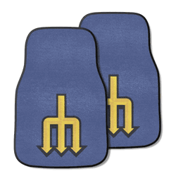 Seattle Mariners Front Carpet Car Mat Set - 2 Pieces