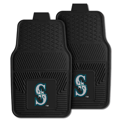 Seattle Mariners Heavy Duty Car Mat Set - 2 Pieces