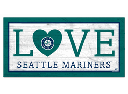 Seattle Mariners Love 6x12 Sign
