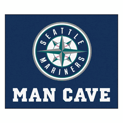 Seattle Mariners Man Cave Tailgater Rug - 5ft. x 6ft.