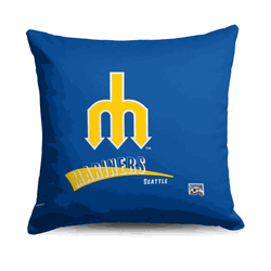 Seattle Mariners MLB CC Throwback Throw Pillow