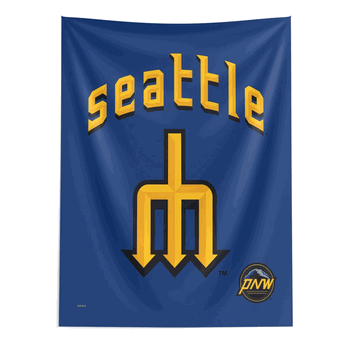 Seattle Mariners MLB City Connect Wall Hanging