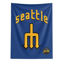 Seattle Mariners MLB City Connect Wall Hanging