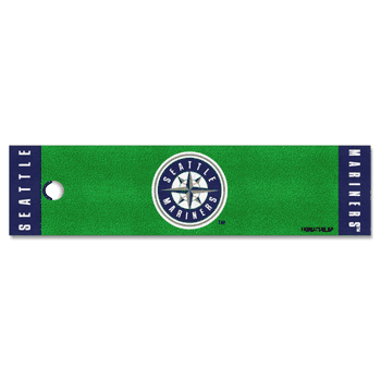 Seattle Mariners Putting Green Mat - 1.5ft. x 6ft.