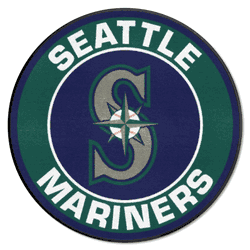 Seattle Mariners Roundel Rug - 27in. Diameter