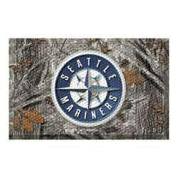 Seattle Mariners Rubber Scraper Door Mat Camo