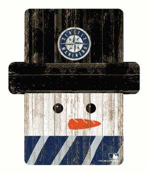 Seattle Mariners Snowman Ornament