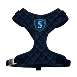 Seattle Mariners Velvet Pet Harness  - XL