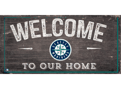 Seattle Mariners Welcome Distressed Sign