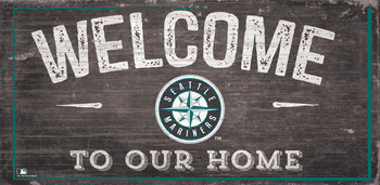 Seattle Mariners Welcome Distressed Sign