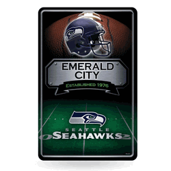 Seattle Seahawks  11" x 17" Home Decor Sign
