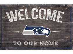 Seattle Seahawks 11x19 Welcome to our Home Sign