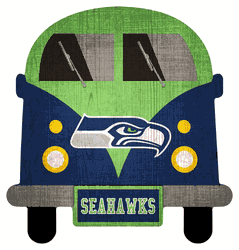 Seattle Seahawks 12" Team Bus Sign