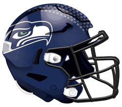 Seattle Seahawks 12in Authentic Helmet Sign