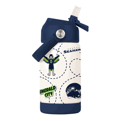 Seattle Seahawks 12oz Mascot SS Kids Bottle