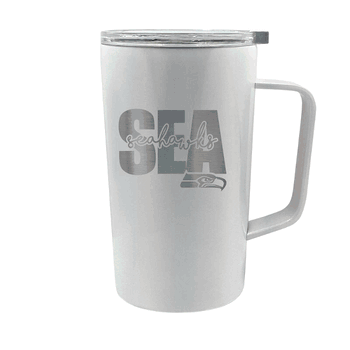 Seattle Seahawks 18oz Hustle Travel Mug