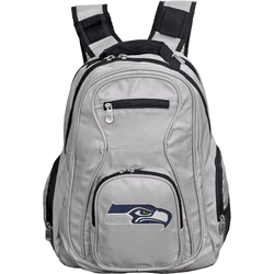 Seattle Seahawks 19" Premium Laptop Backpack, GRAY