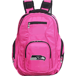 Seattle Seahawks 19" Premium Laptop Backpack, Pink