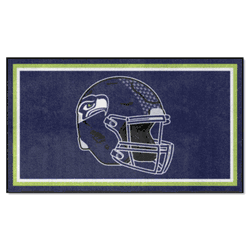 Seattle Seahawks 3ft. x 5ft. Plush Area Rug