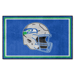 Seattle Seahawks 4ft. x 6ft. Plush Area Rug