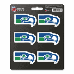 Seattle Seahawks 6 Count Mini Decal Sticker Pack