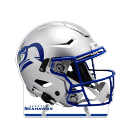 Seattle Seahawks Acrylic Standee, Throwback Helmet