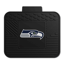 Seattle Seahawks Back Seat Car Utility Mat - 14in. x 17in.