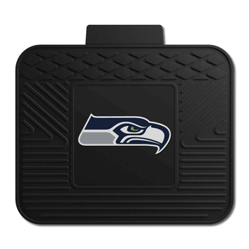 Seattle Seahawks Back Seat Car Utility Mat - 14in. x 17in.