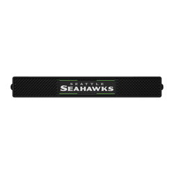 Seattle Seahawks Bar Drink Mat - 3.25in. x 24in.