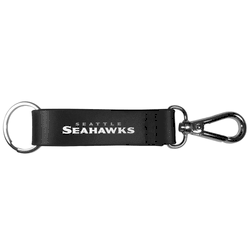 Seattle Seahawks Black Strap Key Chain