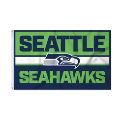 Seattle Seahawks Bold 3' x 5' Banner Flag