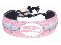 Seattle Seahawks Bracelet Pink Football CO
