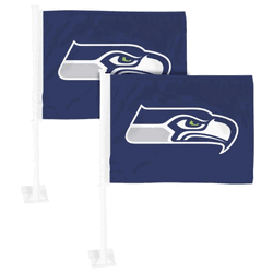 Seattle Seahawks Car Flag Large 1pc 11" x 14"