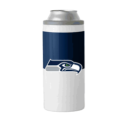 Seattle Seahawks Colorblock 12oz Slim Can Coolie
