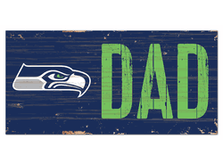 Seattle Seahawks DAD Sign