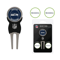 Seattle Seahawks Divot Tool and Marker Set