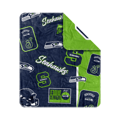 Seattle Seahawks Dream Weave Throw 50x60