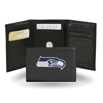 Seattle Seahawks  Embroidered Tri-fold Wallet