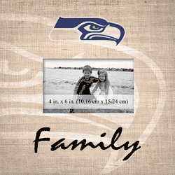 Seattle Seahawks Family Picture Frame