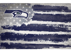 Seattle Seahawks Flag 17x26