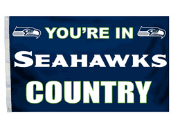 Seattle Seahawks Flag 3x5 Country